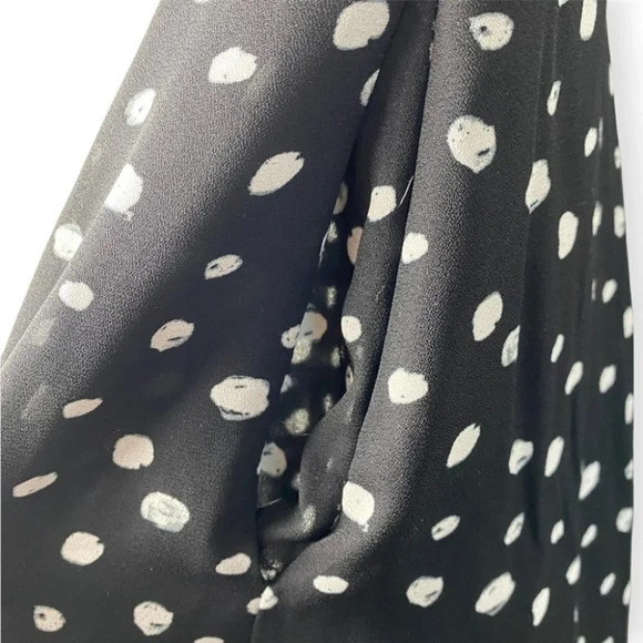 WAYF Black and White Polka Dot Dress - Picture 9 of 10